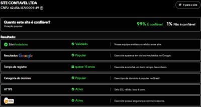 Site verificado e verdadeiro:5mpgapp.com.br